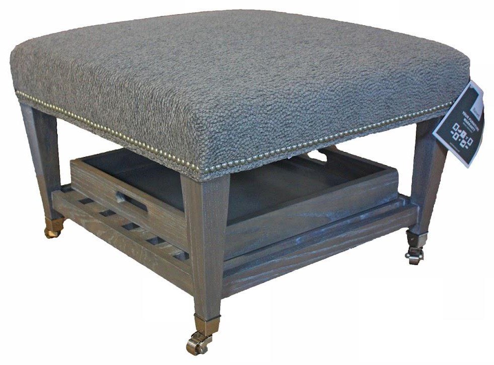 Bassett ottoman online with trays